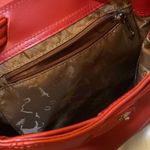 Longchamp  Women's Red Le Pliage Leather Backpack Photo 6