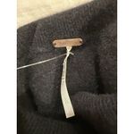 Free People  NWT Women’s Easy Street Crop Pullover Sweater Size Large Black Boho Photo 5