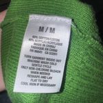 Aeropostale Green Button Front Cardigan Sweater Medium Cotton Blend Y2K Photo 4