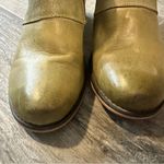 Socofy vintage bohemian ankle boots with floral embroidery side zipper Size 40 Green Photo 5