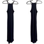 LNA  Revolve Black Ribbed Midi Dress Size Small Photo 1