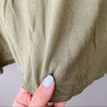 Madewell Long Sleeve Pullover Top Green Sz Small Photo 4