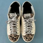 P448 Thea Python Roccia White Leather Platform Sneakers Photo 5