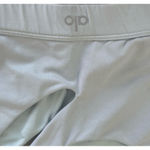 ALO YOGA Peak Sports Bra Cut Out Asymmetric One Shoulder Baby Blue Size Small Photo 8