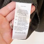 Madewell  Womens Ribbed Crewneck Long-Sleeve Tee Green Size L NT761 Photo 4