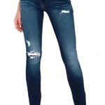 BLANK NYC  Jeans Womens 28 Blue Skinny‎ Classique Distressed Denim Cotton Photo 0