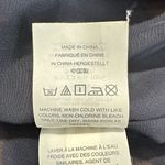 Madewell Ruffle-Sleeve Top Women's Small Navy Blue Floral Climbing Vine Blouse Photo 8