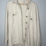 Sonoma Goods For Life Cream/Ivory Shacket (X-Large) Photo 0