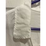 Lou & grey  LOFT White Faux‎ Wrap Long Sleeve Top Lyocell Women’s Size Large Photo 2