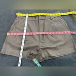 ZARA  High Waist Tan Shorts Size L Photo 2