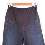 Citizens of Humanity Maternity Jeans Belly Panel Dani Straight Leg Crop Size 28 Photo 4