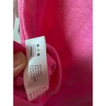 Three Dots  women's crew neck tee solid aurora pink Sz S NWT Photo 7