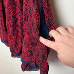 Free People Women's L  Tabitha Mini Dress Floral Print Smocked Casual Party Dress Photo 3