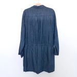 Sonoma ‎ Womens Dress Size L Blue Denim Chambray Casual Boho Western Cottagecore Photo 4