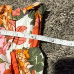 Zingara Swimwear Floral Vibrant Beach Pink Flowing Y2K Bohemian Size Small 26 Orange Photo 11