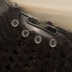 ALLSAINTS ππ Alyse Jumper Dress ~ Black Crochet Photo 11