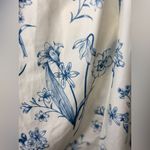 SheIn  Strapless Blue Floral Dress Photo 7