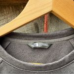 The North Face  Gray Multicolor Logo Go Anywhere Crewneck Sweatshirt Womens Small Photo 2