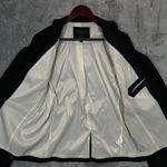 EUC J.Crew Regent Black Wool Blend Blazer Women's Size 16T Tall Black Photo 2