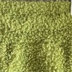 Native Language Sherpa Green Fleece Waist Tie Towel Shorties Women's Sz Medium Photo 7