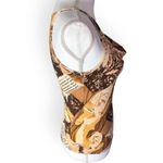 BNBN Vintage Aesthetic Abstract Print Cowl Neck Tank Top Size L Photo 42