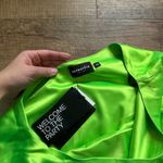 Retrofête RETROFETE Allegra Dress In Lime Punch Photo 6