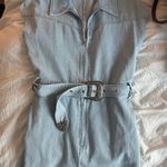 Cloud Ten  Denim Romper Belted Photo 0