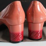 Bottega Veneta  Coral Patent Leather Closed Toe Low Pumps Photo 4