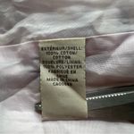 Women’s RW&CO. Strapless Summer Floral Dress Purple and Gray sz 4 100% Cotton Photo 3