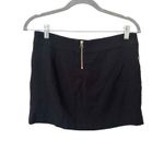 Rebecca Minkoff  Zippered Mini Skirt Black Sz‎ 0 Photo 3