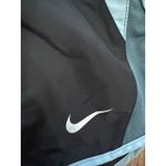 Nike Dri-FIT Running Shorts Women's Size L Black Blue Athletic Gym Workout Photo 3