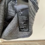 Topshop ribbed grey short sleeved top Photo 7