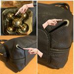 Chloé CHLOE BLACK LEATHER "ELSIE" BOWLER STYLE BAG Photo 9