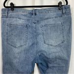 Lane Bryant  Crochet Edge Mid Rise Pedal Pusher Jeans Sz.18 Photo 11