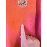 Ralph Lauren  Long Sleeve 1/4 Zip Pullover Mock Neck Sweater Orange Women Medium Photo 3