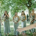 Anthropologie Cali Satin Midi Dress Photo 4