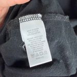 CeCe  Black Floral Ruffle Sleeve Top Size 2X Neutral Chic Stretch Dainty Comfy Photo 5