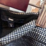 Gap  Mini Skirt Blue and White‎ Houndstooth Tweed Career Casual Classic Womens Photo 4