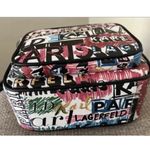 Karl Lagerfeld PARIS ~ GRAFFITI CAMERA CROSSBODY BAG ~ WHITE MULTI ~ NWT Photo 6