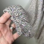 Heyson New Tags Smocked Boho Babydoll‎ Long Sleeve Top Floral Blouse Size Medium Pink Photo 4