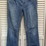 Silver Jeans Suki 17" Surplus Light Wash Low Rise Embroidery Size 31x33 Western Photo 0