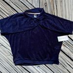 Altar'd State Altar’d State Revival Pacer Cropped Sweatshirt in Navy XL Photo 1