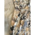 Elliatt  Size M Pink Floral Sheath Midi Dress High Neck Flattering Pockets Event Photo 4