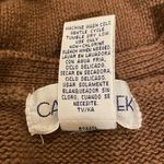 Cabin creek Vintage  Button Front Sweater Vest Brown knit Size Medium Photo 5