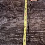 Vintage Pink Peachy cabochon Gold tone Statement chunky Necklace Western Piece Photo 8