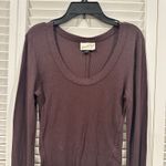 Universal Threads Brown Universal Thread Scoop Neck Long Sleve Photo 0