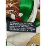 Cute VTG Christmas Cat Scarf Satin Feel Polyester Holiday Kittens Ornaments Photo 2