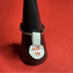 Bomb Party RBP6639 “Come Hide Away” LC Spinel on Rhodium Size 10 Ring NWT Blue Photo 2