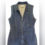 Free People  CRV ring the alarm denim jumpsuit size medium Photo 3