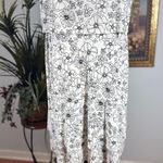 J.Jill Floral Dress Size XS Layered Hem Boho Artsy Minimalist Vacation Style Photo 2